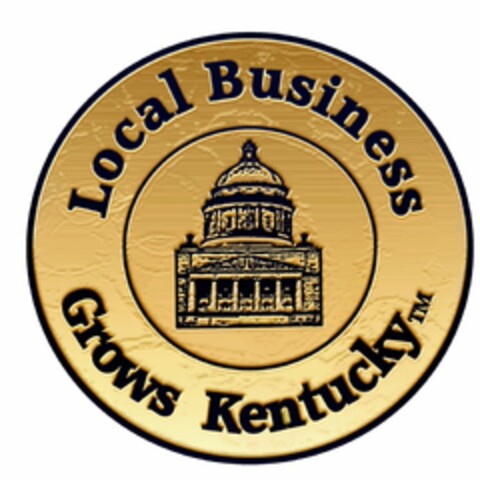 LOCAL BUSINESS GROWS KENTUCKY Logo (USPTO, 28.05.2017)
