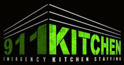 911 KITCHEN EMERGENCY KITCHEN STAFFING Logo (USPTO, 08/10/2017)