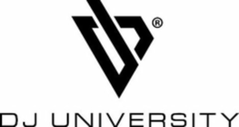 DJ UNIVERSITY Logo (USPTO, 12/13/2018)