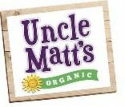 UNCLE MATT'S ORGANIC Logo (USPTO, 21.05.2019)