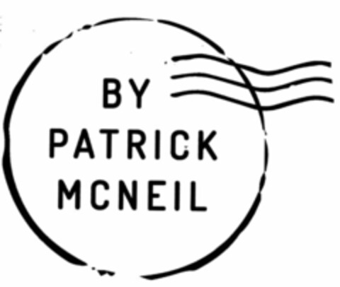 BY PATRICK MCNEIL Logo (USPTO, 26.05.2019)