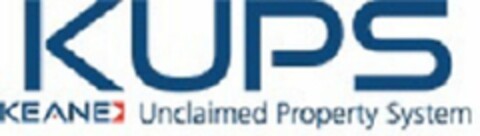KUPS KEANE UNCLAIMED PROPERTY SYSTEM Logo (USPTO, 21.06.2019)