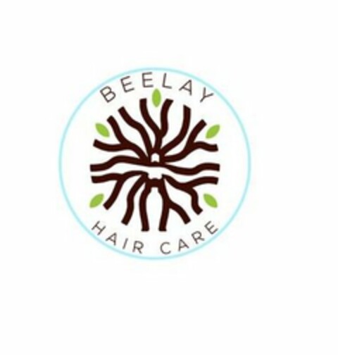 BEELAY HAIR CARE Logo (USPTO, 22.08.2019)