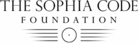 THE SOPHIA CODE FOUNDATION Logo (USPTO, 23.08.2019)