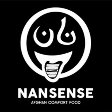 NANSENSE AFGHAN COMFORT FOOD Logo (USPTO, 15.10.2019)