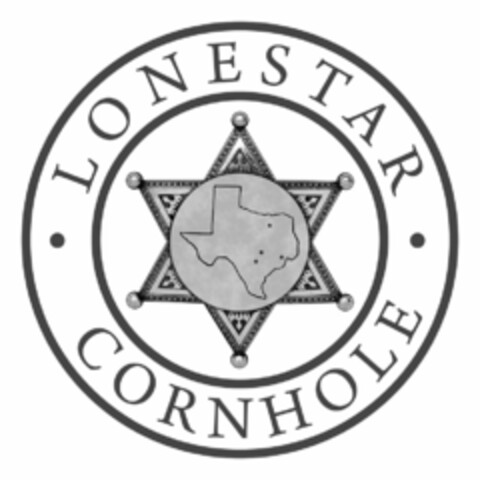 · LONESTAR · CORNHOLE Logo (USPTO, 10.04.2020)