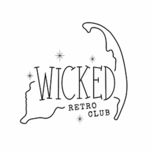 WICKED RETRO CLUB Logo (USPTO, 11.08.2020)