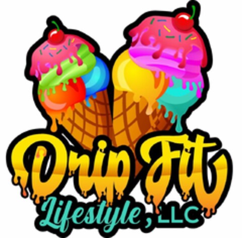 DRIP FIT LIFESTYLE, LLC Logo (USPTO, 19.08.2020)