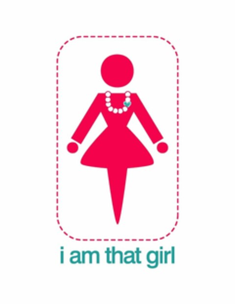 I AM THAT GIRL Logo (USPTO, 03/17/2009)