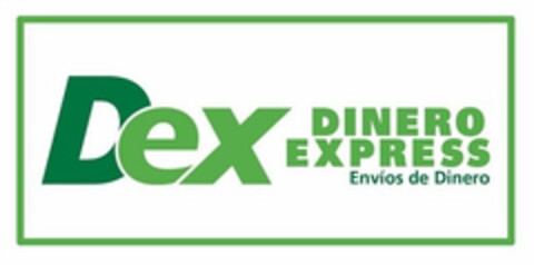 DEX DINERO EXPRESS ENVIOS DE DINERO Logo (USPTO, 04/24/2009)