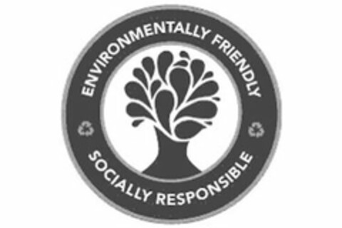 ENVIRONMENTALLY FRIENDLY SOCIALLY RESPONSIBLE Logo (USPTO, 29.06.2009)