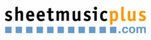 SHEET MUSIC PLUS.COM Logo (USPTO, 12.10.2009)