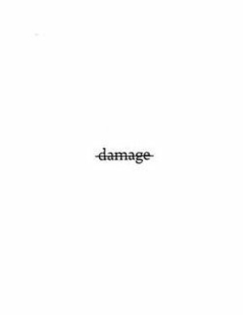 DAMAGE Logo (USPTO, 11/11/2009)