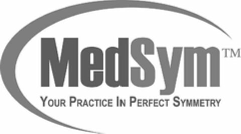MEDSYM YOUR PRACTICE IN PERFECT SYMMETRY Logo (USPTO, 02.12.2009)