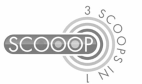 SCOOOPS 3 SCOOPS IN 1 Logo (USPTO, 10.12.2009)