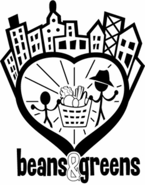 BEANS&GREENS Logo (USPTO, 07/08/2010)