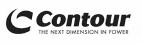 C CONTOUR THE NEXT DIMENSION IN POWER Logo (USPTO, 07/16/2010)