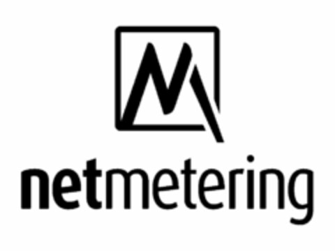 M NETMETERING Logo (USPTO, 01/11/2011)