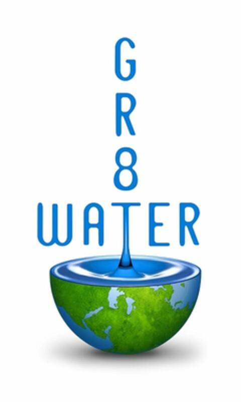 GR8 WATER Logo (USPTO, 01.06.2011)