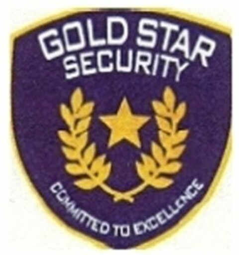 GOLD STAR SECURITY COMMITTED TO EXCELLENCE Logo (USPTO, 20.07.2011)