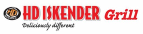 1995 HD ISKENDER HD ISKENDER GRILL DELICIOUSLY DIFFERENT Logo (USPTO, 30.08.2011)