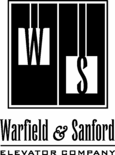 WS WARFIELD & SANFORD ELEVATOR COMPANY Logo (USPTO, 04.04.2012)