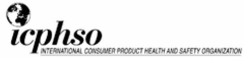 ICPHSO INTERNATIONAL CONSUMER PRODUCT HEALTH AND SAFETY ORGANIZATION Logo (USPTO, 06/01/2012)