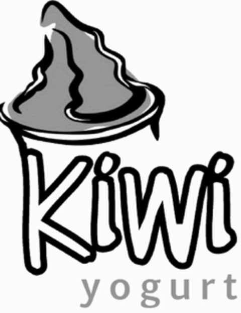 KIWI YOGURT Logo (USPTO, 10.07.2012)