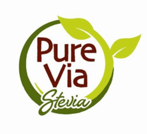PURE VIA STEVIA Logo (USPTO, 23.08.2012)