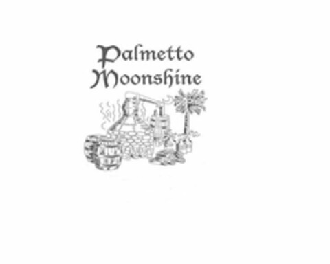 PALMETTO MOONSHINE Logo (USPTO, 04/17/2013)