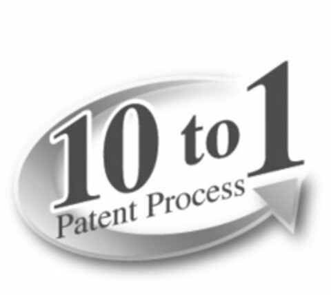 10 TO 1 PATENT PROCESS Logo (USPTO, 15.09.2013)