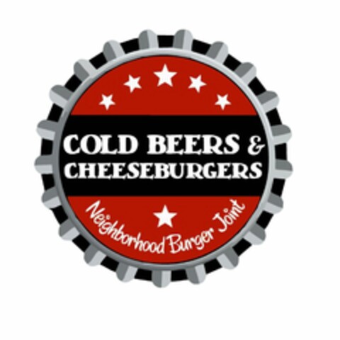 COLD BEERS & CHEESEBURGERS NEIGHBORHOODBURGER JOINT Logo (USPTO, 03.01.2014)