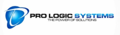 PRO LOGIC SYSTEMS THE POWER OF SOLUTIONS Logo (USPTO, 04/15/2014)