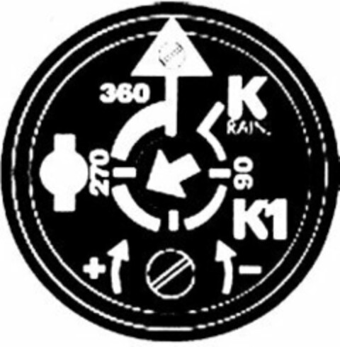 K RAIN, K1, 360, 270, 90 Logo (USPTO, 19.08.2014)