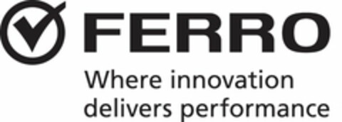 FERRO WHERE INNOVATION DELIVERS PERFORMANCE Logo (USPTO, 06.05.2015)