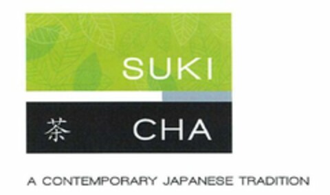 SUKI CHA A CONTEMPORARY JAPANESE TRADITION Logo (USPTO, 12.11.2015)