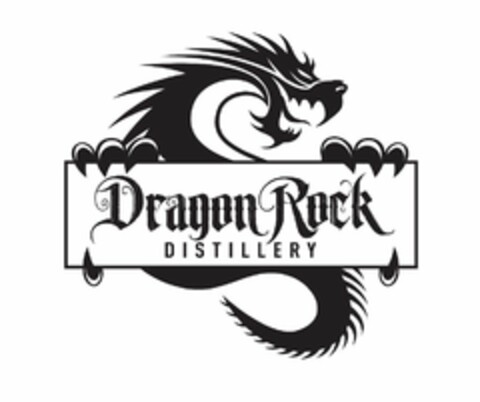 DRAGON ROCK DISTILLERY Logo (USPTO, 23.11.2015)