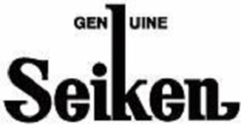 GENUINE SEIKEN Logo (USPTO, 03/09/2016)