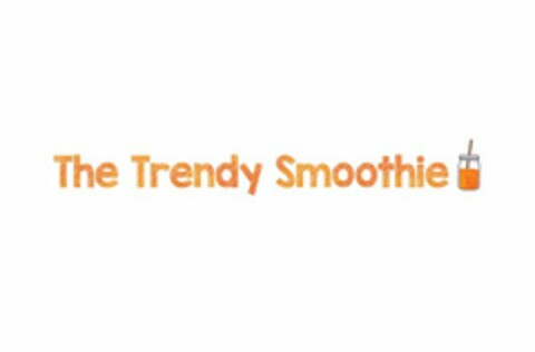 THE TRENDY SMOOTHIE Logo (USPTO, 04/21/2016)