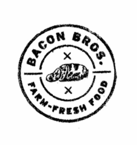 BACON BROS. FARM-FRESH FOOD X X Logo (USPTO, 06.06.2016)