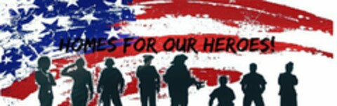 HOMES FOR OUR HEROES! Logo (USPTO, 01.07.2016)