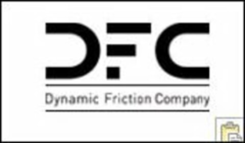 DFC DYNAMIC FRICTION COMPANY Logo (USPTO, 27.09.2016)