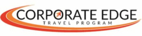 CORPORATE EDGE TRAVEL PROGRAM Logo (USPTO, 14.02.2017)