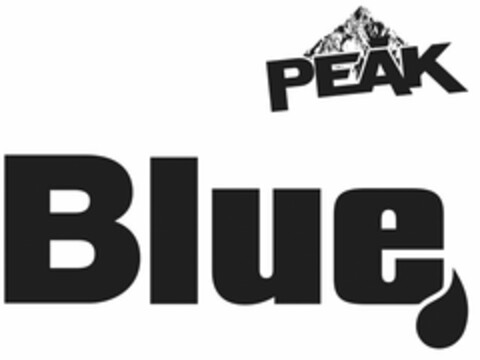 PEAK BLUE Logo (USPTO, 03/07/2017)