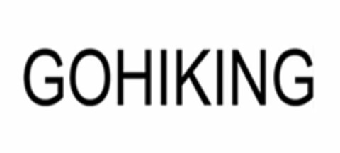 GOHIKING Logo (USPTO, 18.03.2017)