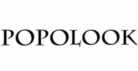 POPOLOOK Logo (USPTO, 08/10/2017)