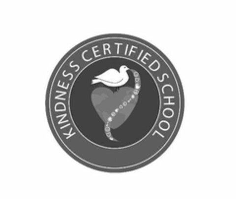 KINDNESS CERTIFIED SCHOOL Logo (USPTO, 10.10.2017)