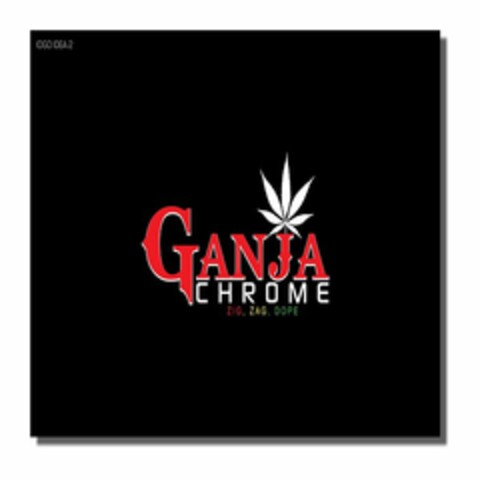 GANJA CHROME ZIG ZAG DOPE Logo (USPTO, 03/30/2018)