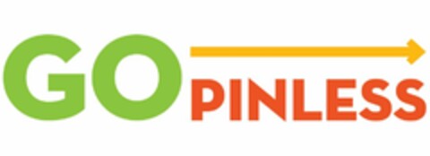 GO PINLESS Logo (USPTO, 02.05.2018)