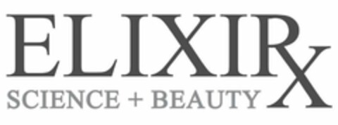 ELIXIRX SCIENCE + BEAUTY Logo (USPTO, 13.06.2018)